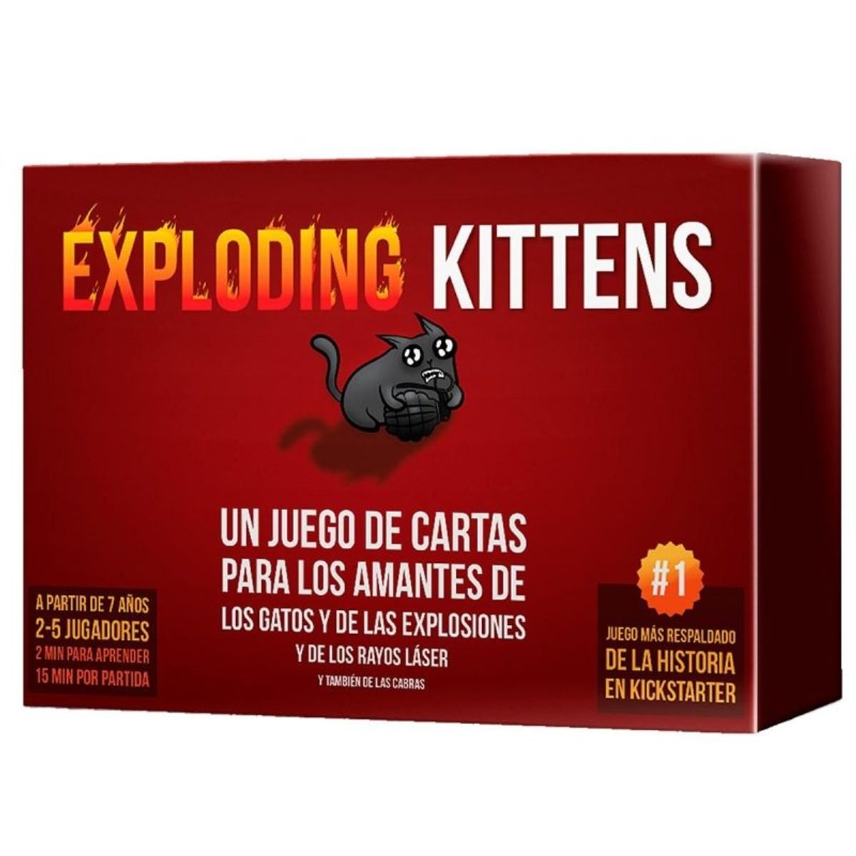 GENERICO - EXPLODING KITTENS EKEK01ES EXPLODING KITTENS BASE