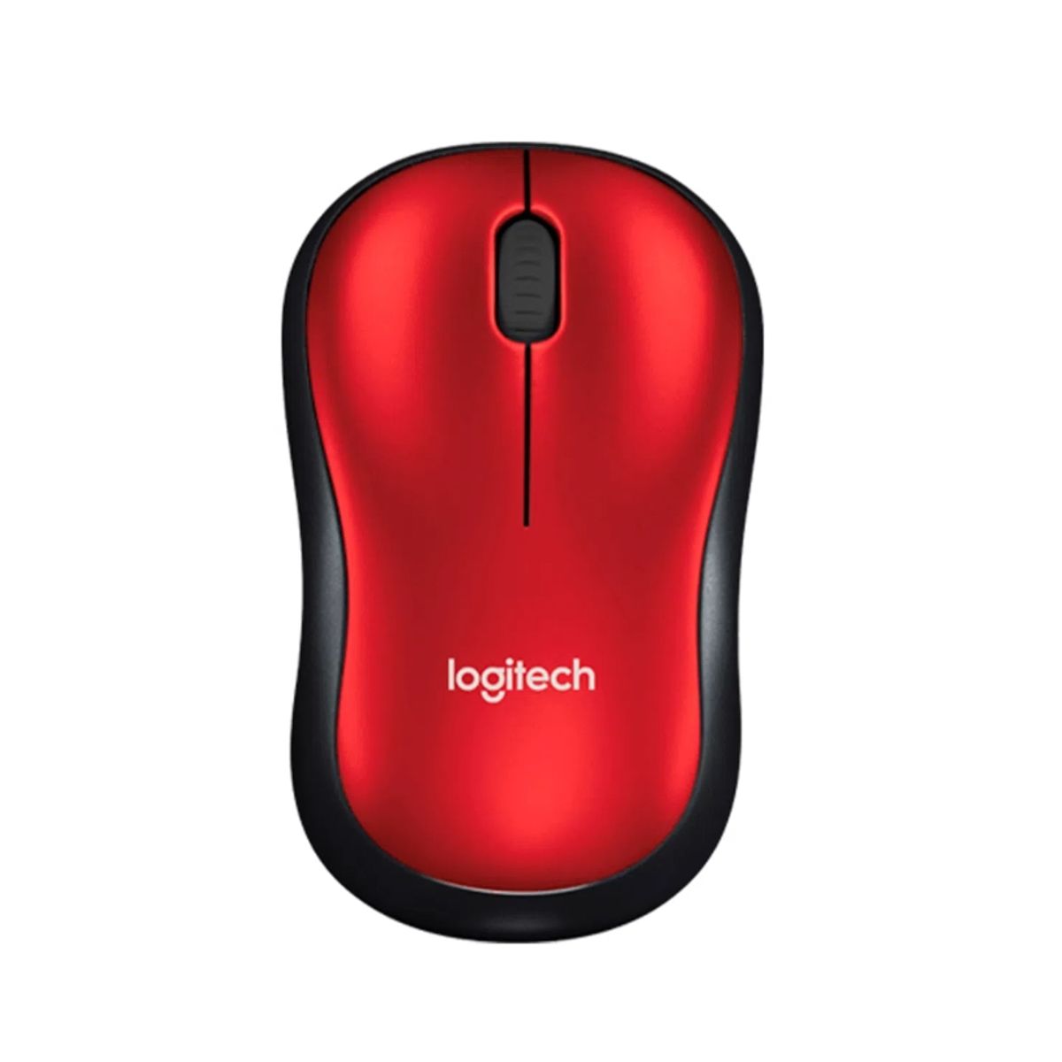 LOGITECH - Mouse Inalambrico Logitech M185 rojo