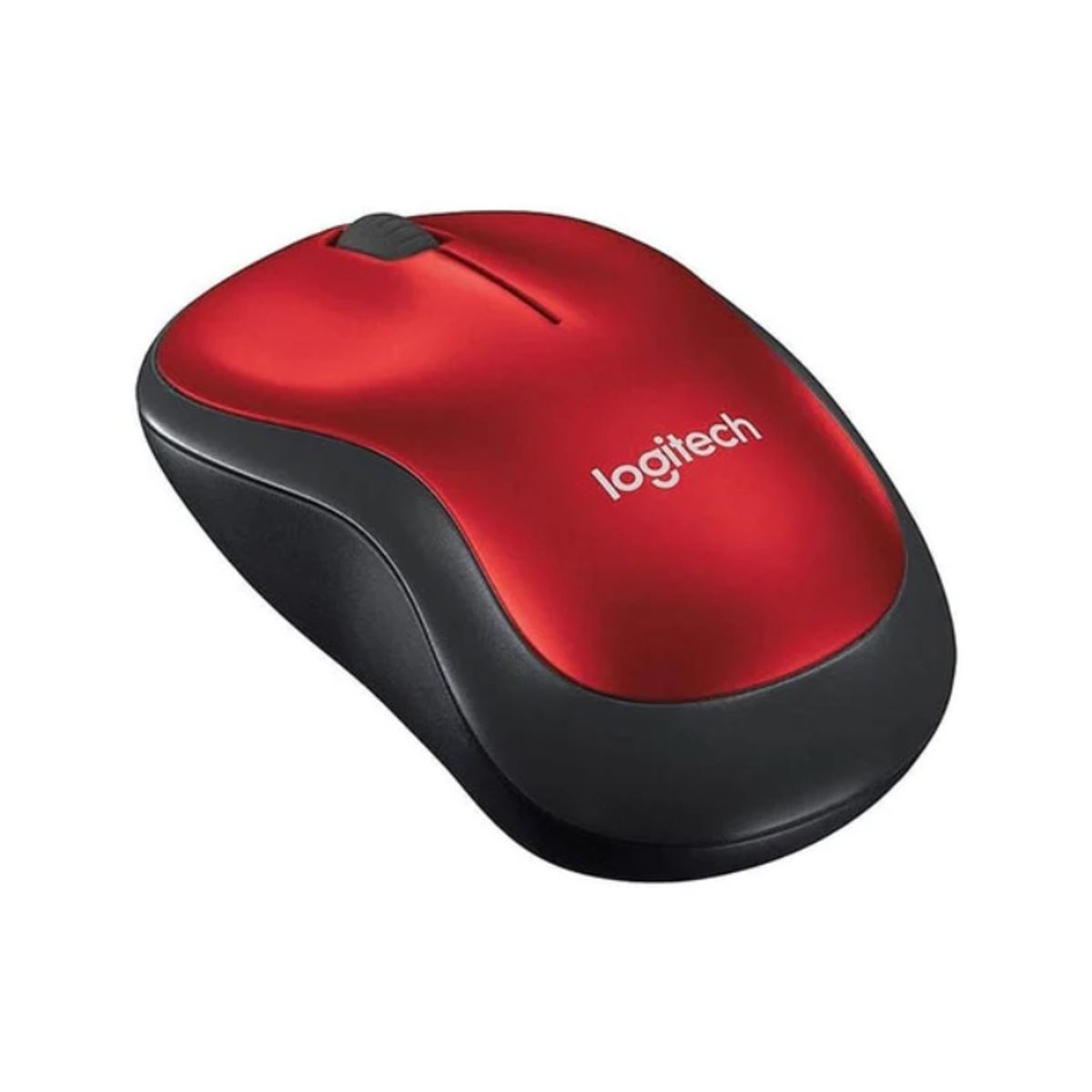 LOGITECH - Mouse Inalambrico Logitech M185 rojo