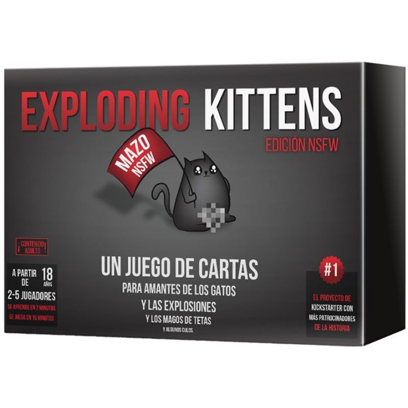 GENERICO - EXPLODING KITTENS EKEK02ES EXPLODING KITTENS NSFW