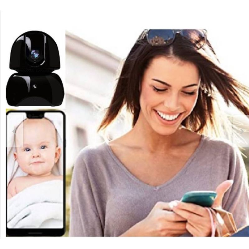 HOMECONNECT - Monitor cámara bebé con vision en smartphone y micrófono