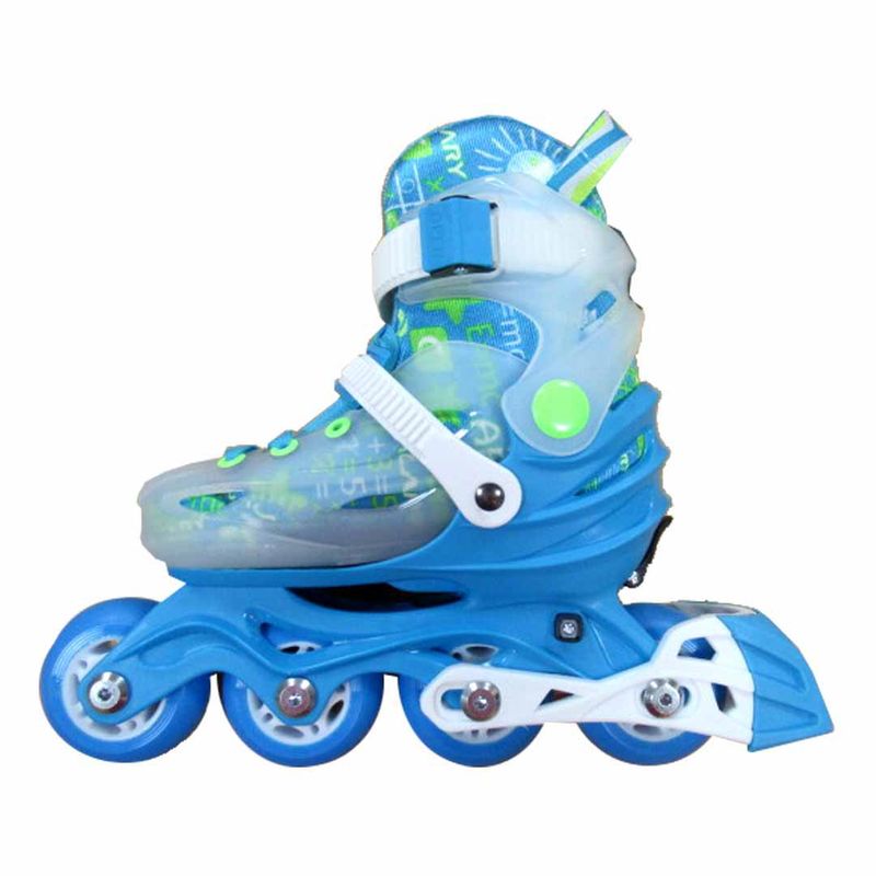 CALARY - Patines En Linea Ajustable Calary C3 Azul