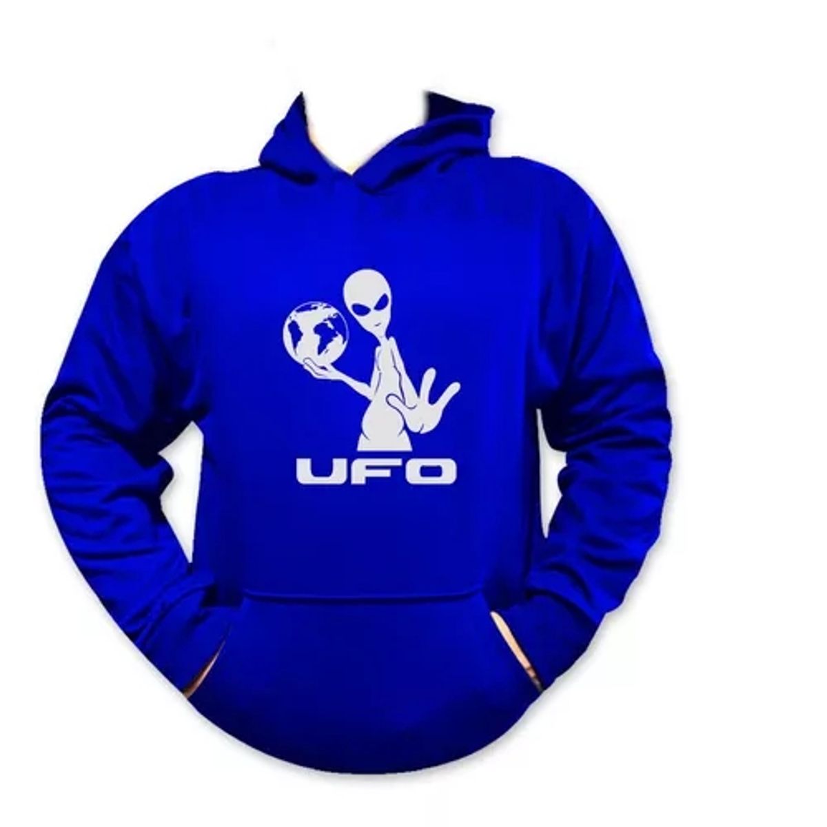GENERICO - POLERON ESTAMPADO UFO ALIENS OVNI ROMANOS MODAS