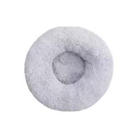 Cama Para Mascotas Antiestrés De Felpa 70cm