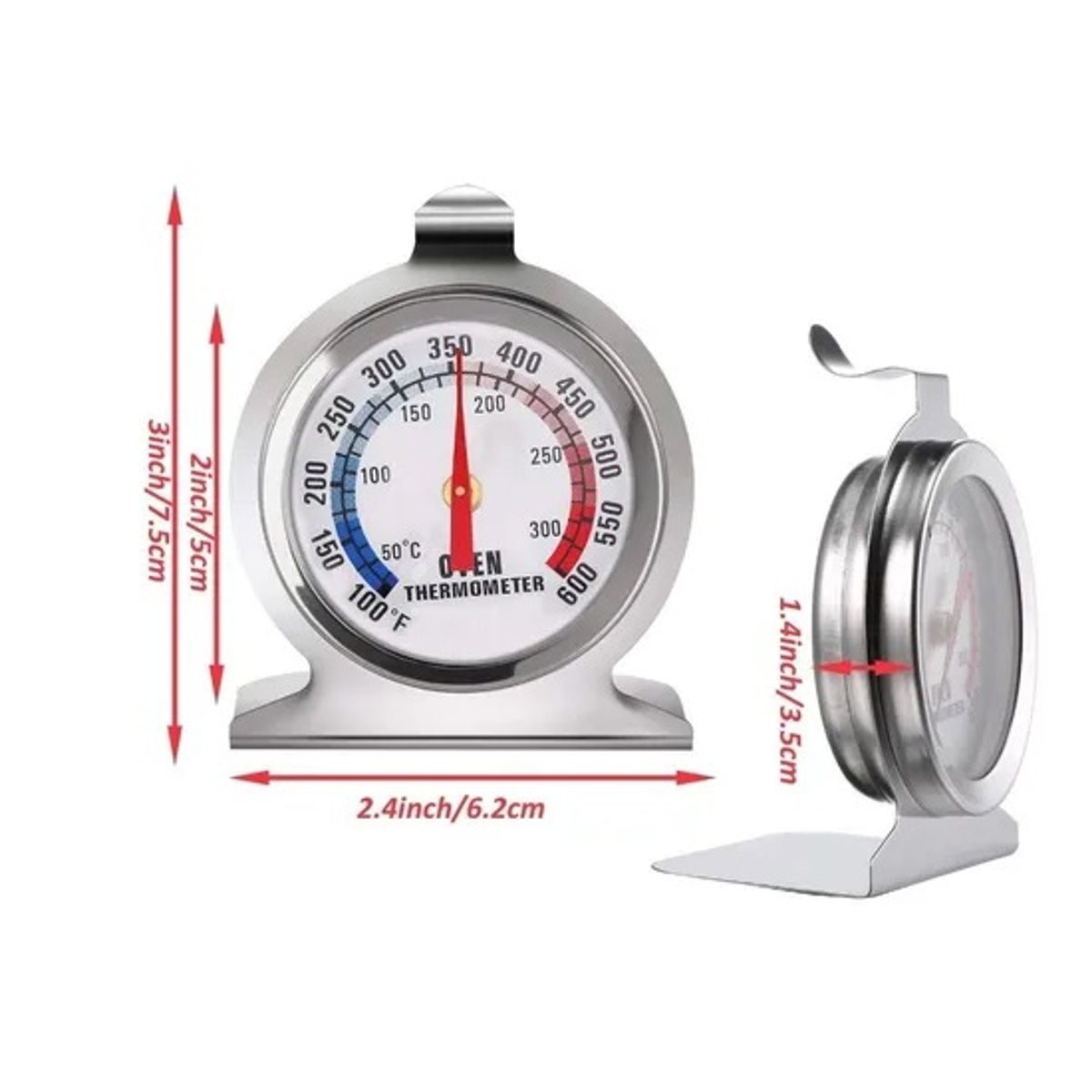 PASTELERIUS - Termómetro Cocina Termometro De Cocina Termometro Horno 050