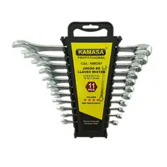 KAMASA - Juego De Llaves Punta De Corona 11 Piezas Km6367