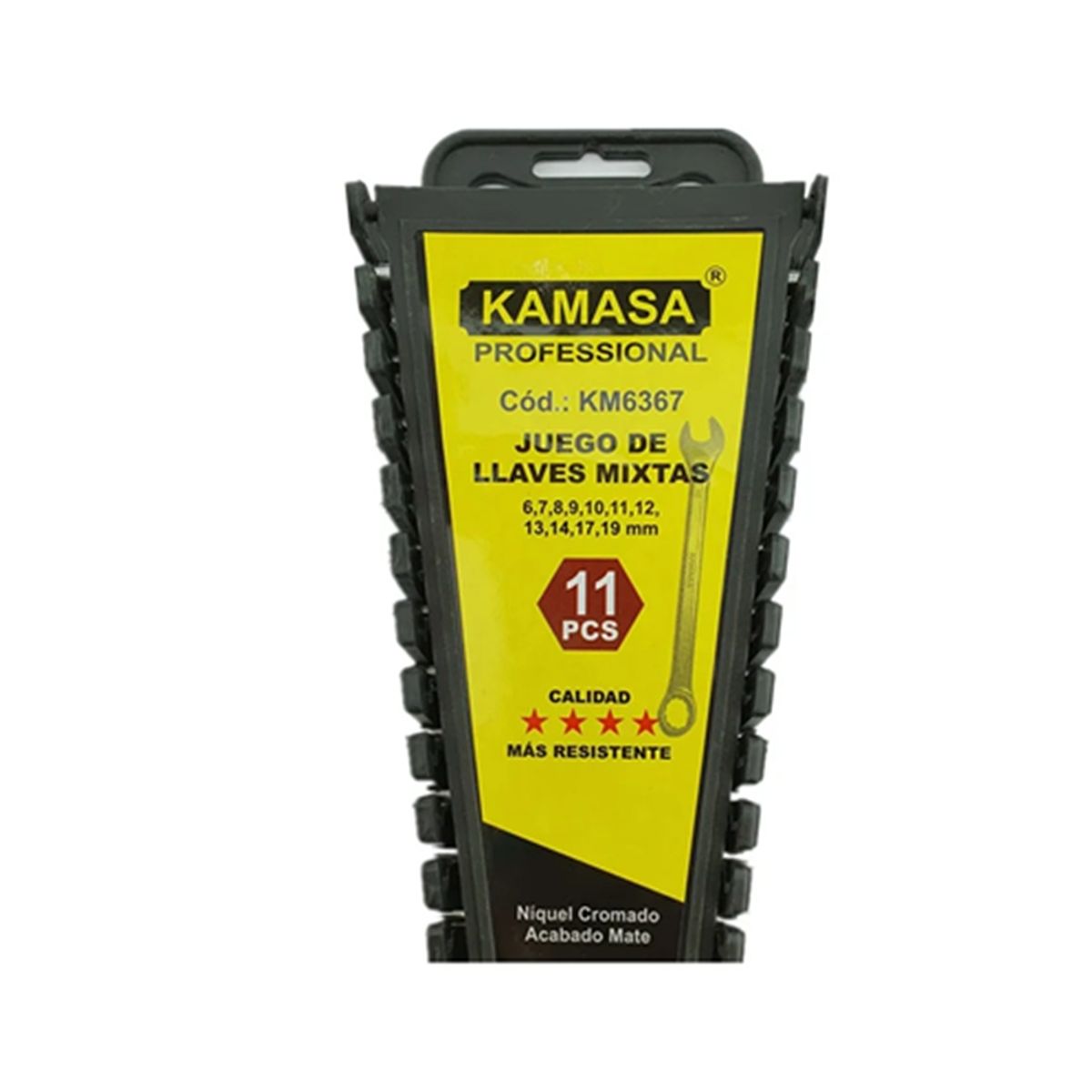 KAMASA - Juego De Llaves Punta De Corona 11 Piezas Kamasa Km6367