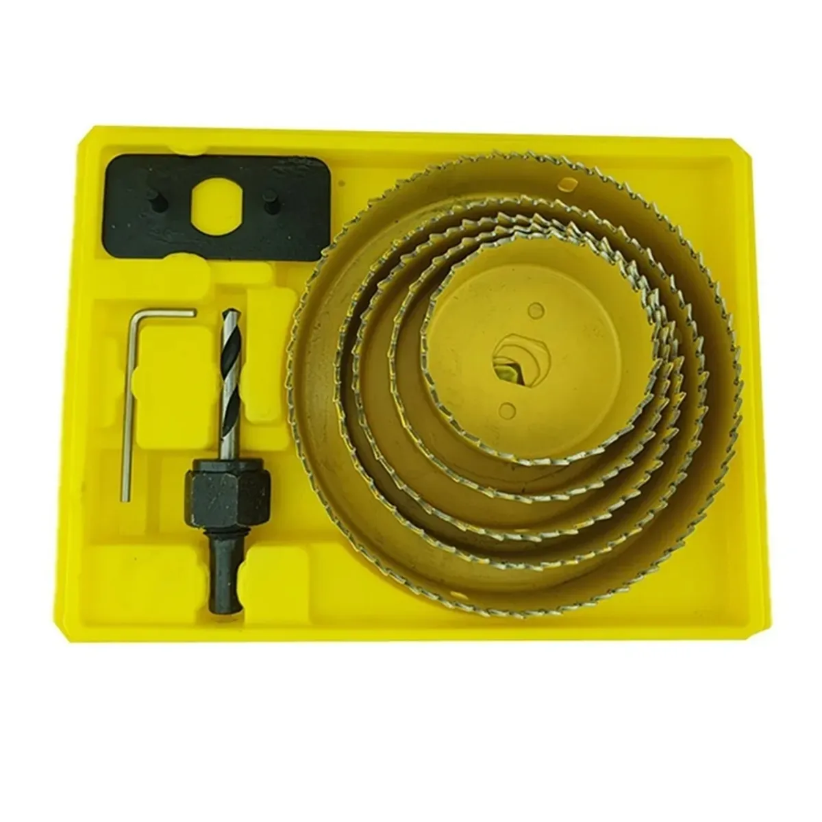 KAMASA - Juego De Hoja De Sierra Copas 8 Piezas Kamasa