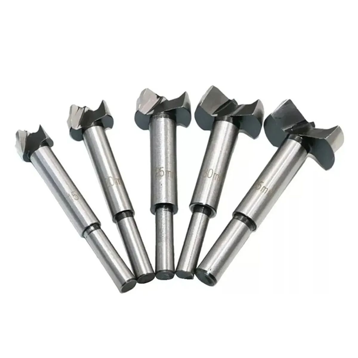 GENERICO - Set Juego De Brocas Fortsner Para Madera 5 Piezas Toolmak