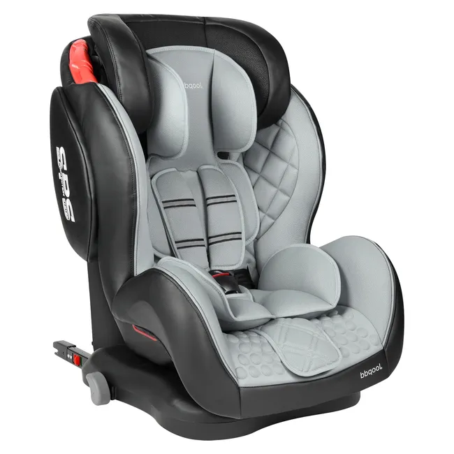 BBQOOL - Silla De Auto Butaca Armor Isofix Grey