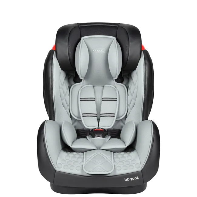 BBQOOL - Silla De Auto Butaca Armor Isofix Grey