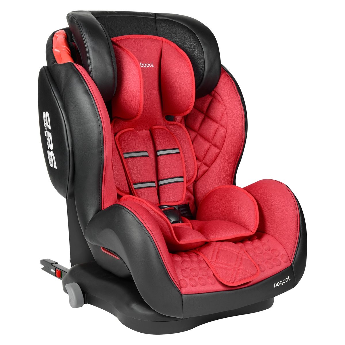 BBQOOL - Silla De Auto Butaca Armor Isofix Red