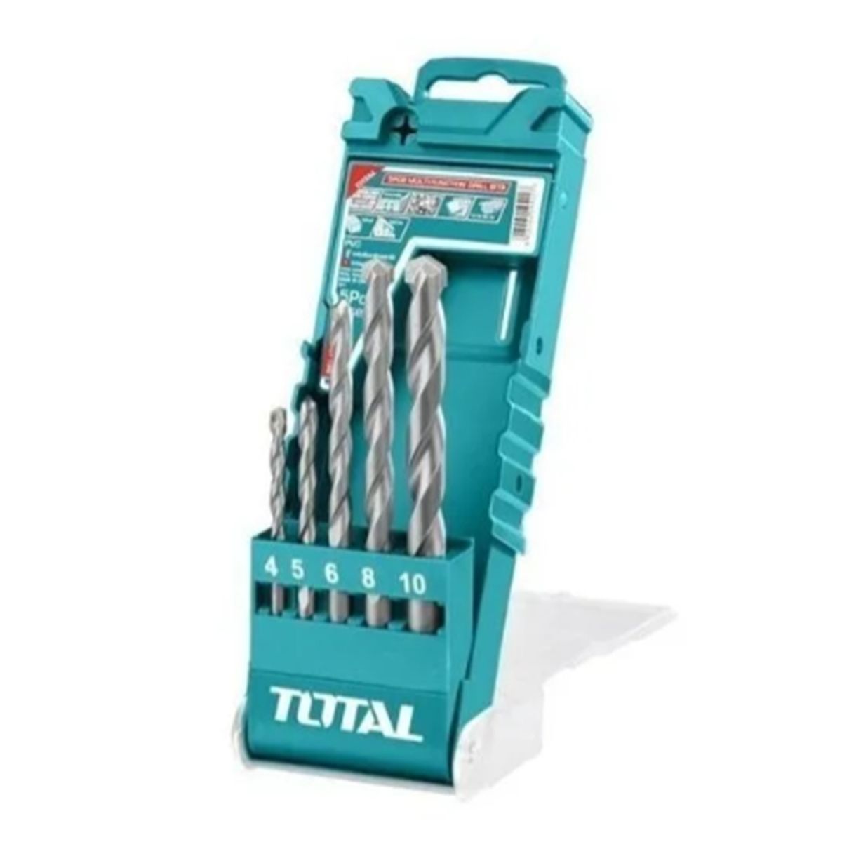 TOTAL TOOLS - Set Brocas Hss Multifuncion 5 Piezas TACSD7156