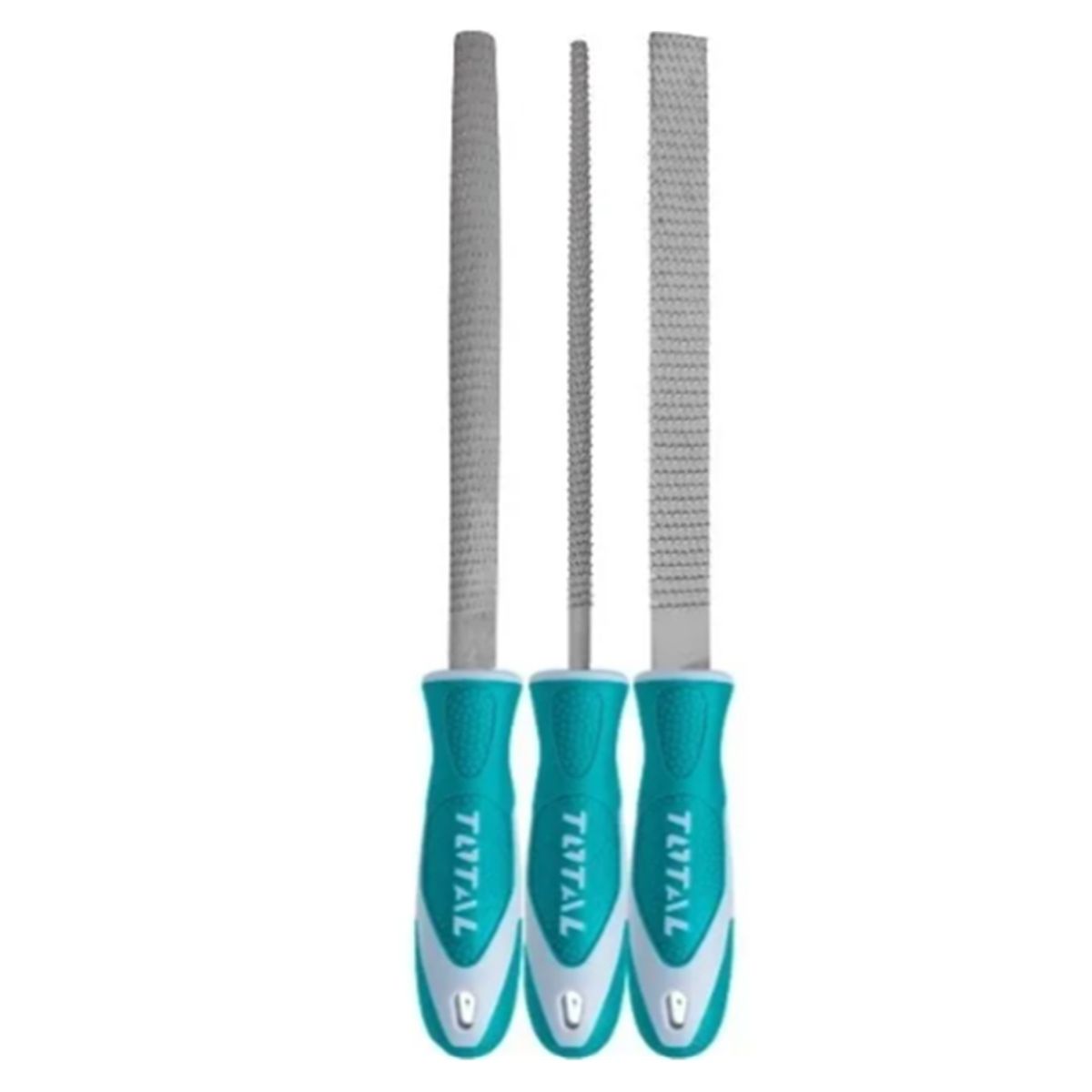 TOTAL TOOLS - Juego Limas Escofinas P/ Madera 8 Pulgadas 3 Pcs