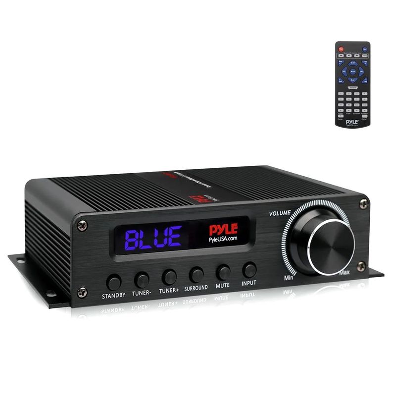 PYLE - Receiver Amplificadfor Compacto 5.1 Bluetooth Para Home Theather