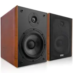 PYLE - Parlantes de Estanteria Hi Fi