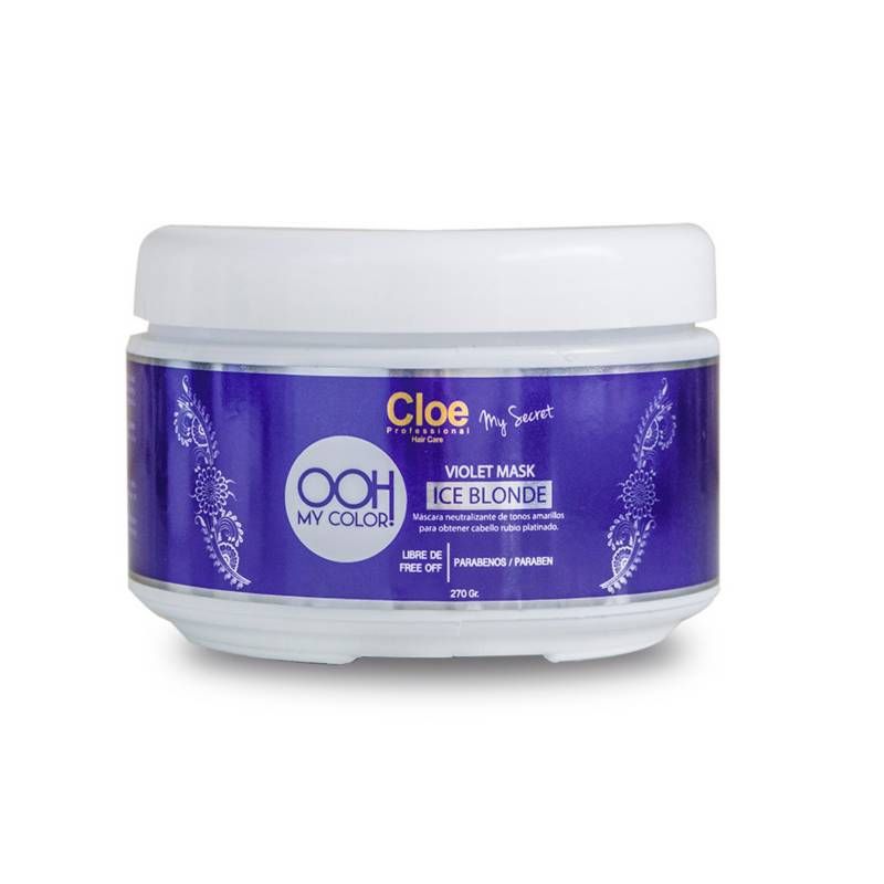 CLOE - Máscara Ooh My Color Violet rubios 270gr Cloe