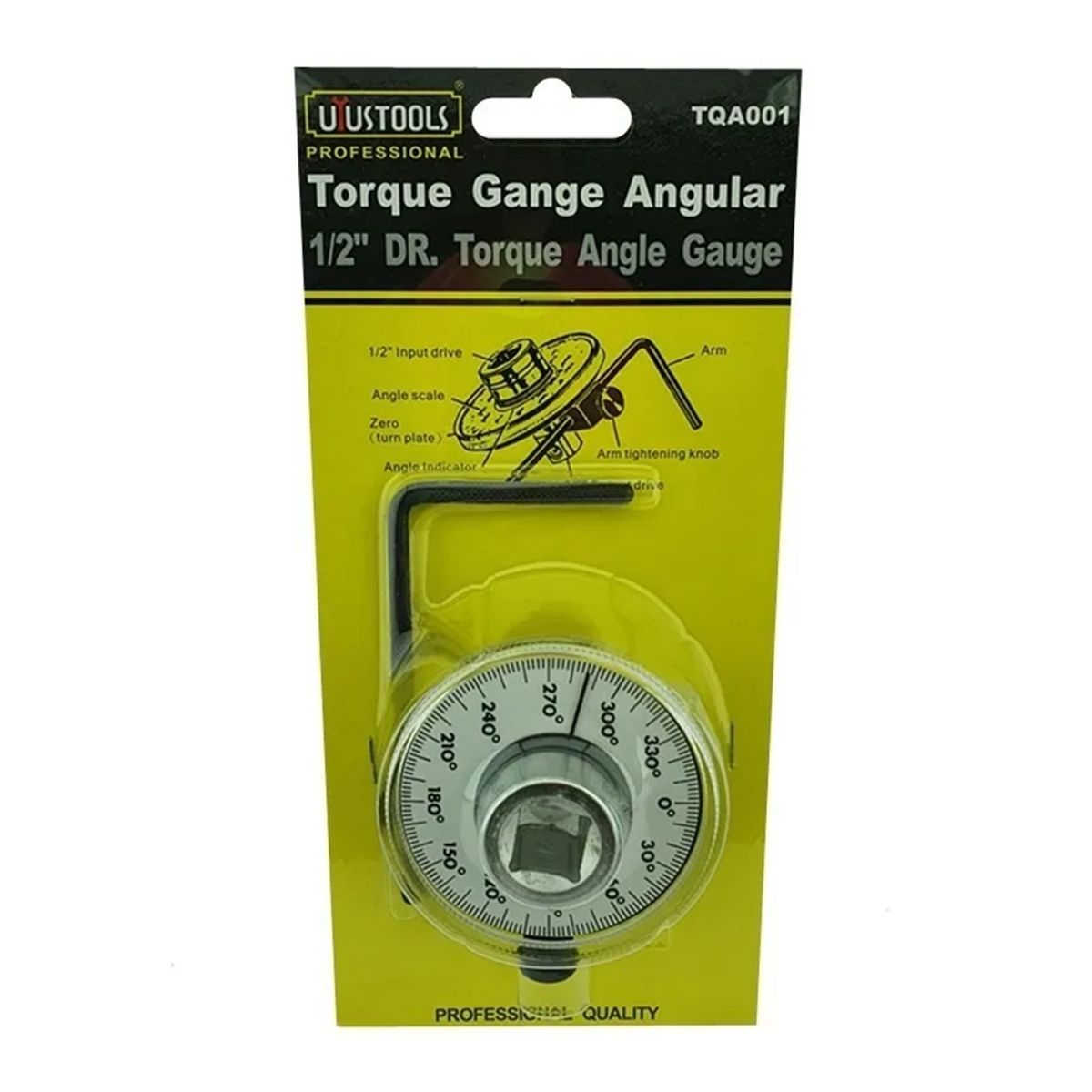 UYUSTOOL - Llave Medidor De Torque Angular Uyustools