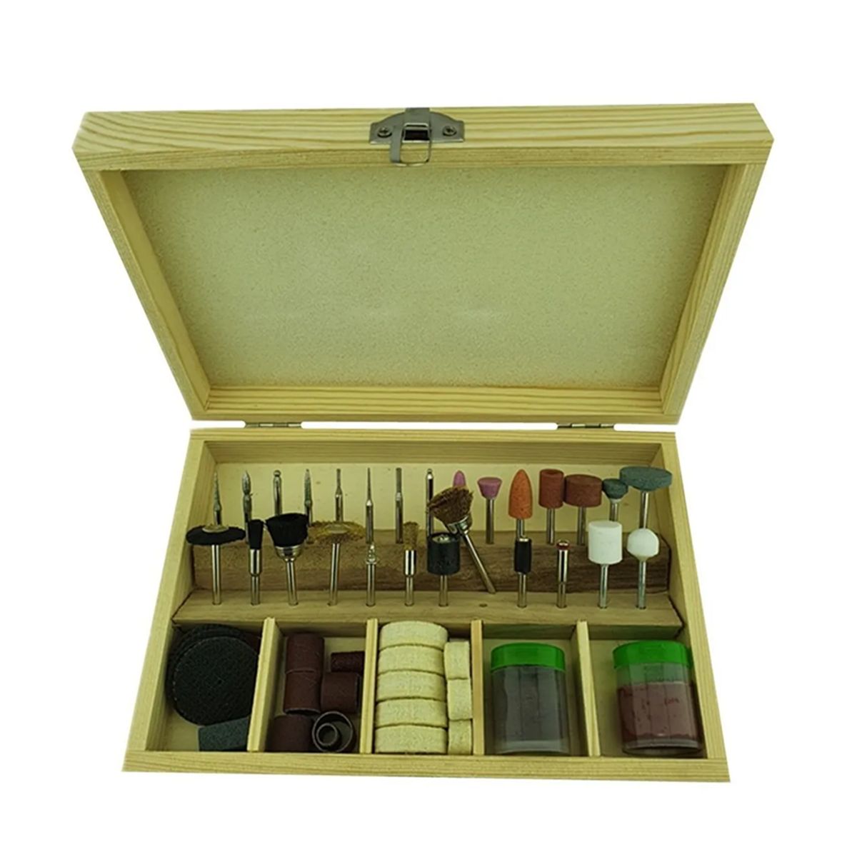 GENERICO - Kit Set Jgo De Acc Para Minitorno Tipo Dremel 100pcs Tmk