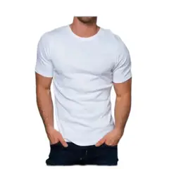 JOCKEY - Camiseta Manga Corta Algodón Rib Cuello Redondo