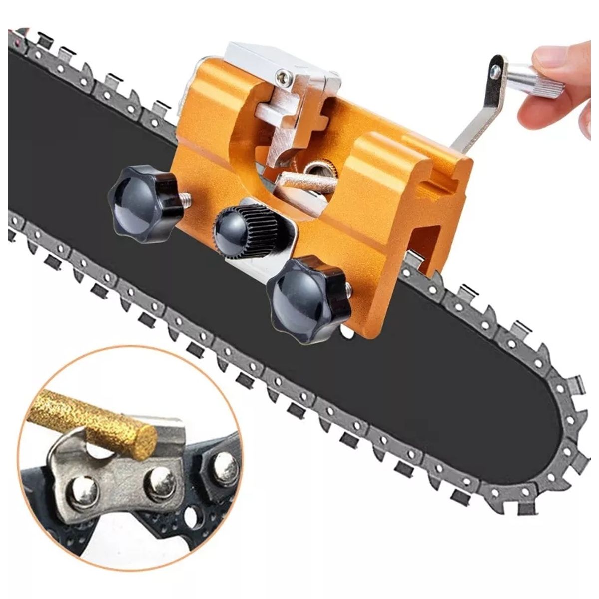 KUANGYE - Afilador De Sierras Caladoras Para Afilar Cadenas De Motosie