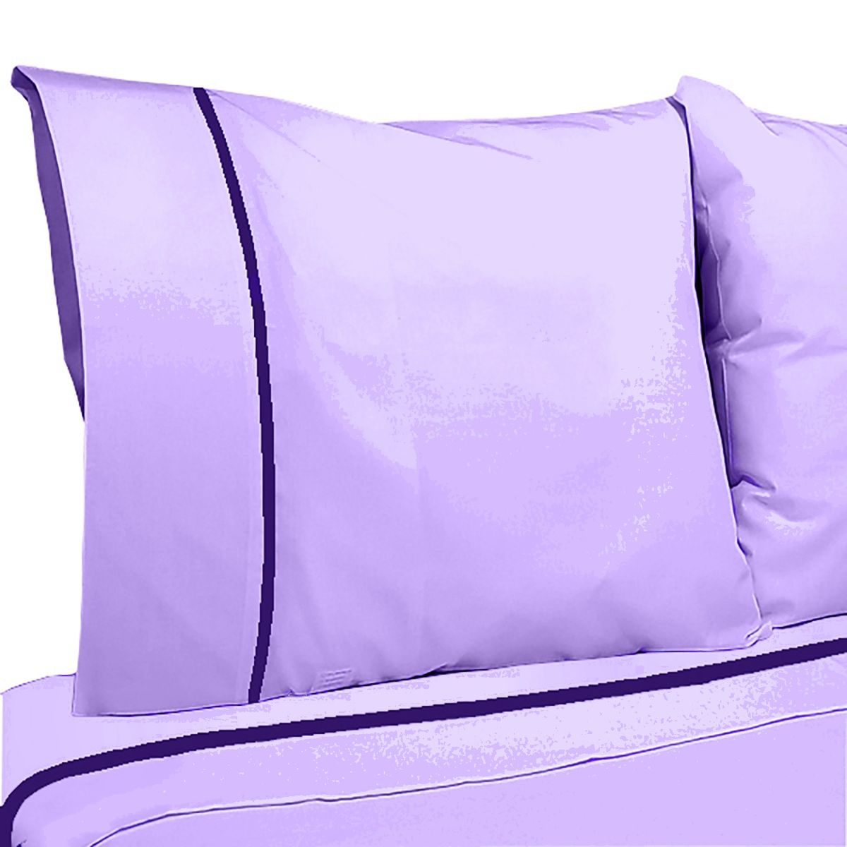 VICTORIANAS - Juego De Sabanas Full Diversión Natural Lila 300 Hilos