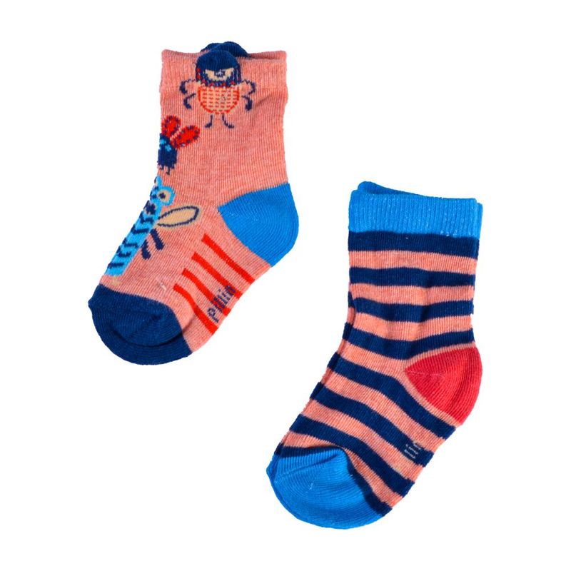 PILLIN - Set 2 Pzas Calcetín Bebé Niño Multicolor Pillin PILLIN
