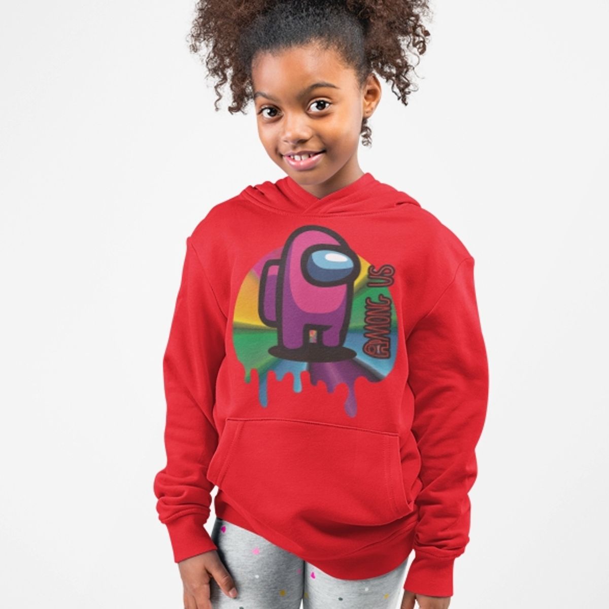 GENERICO - Polerón unisex Amoungs us Estampado