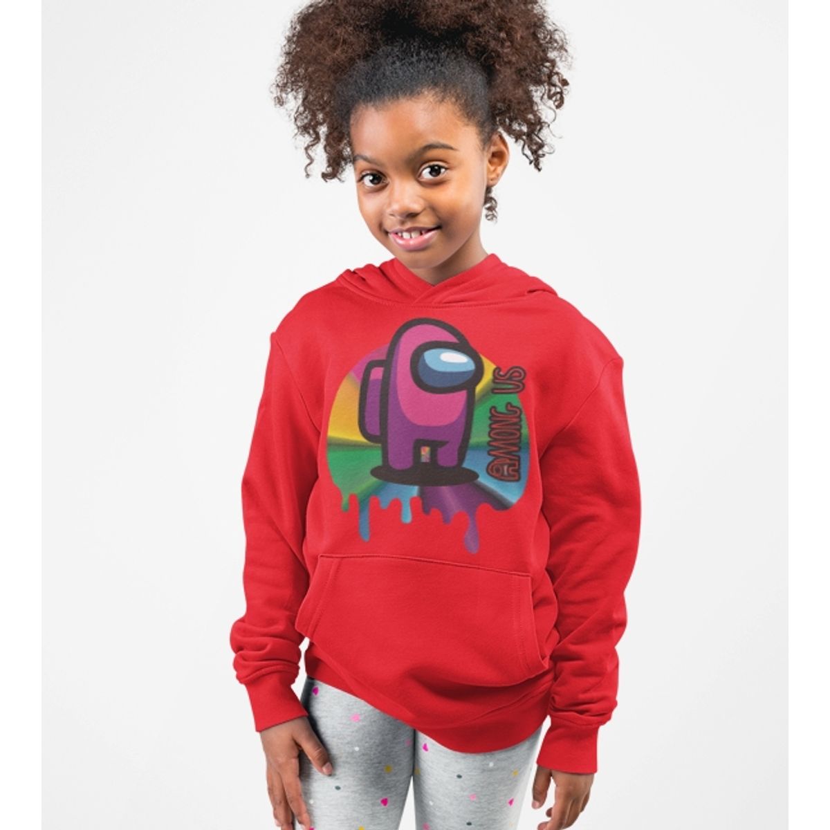 GENERICO - Polerón unisex Amoungs us Estampado
