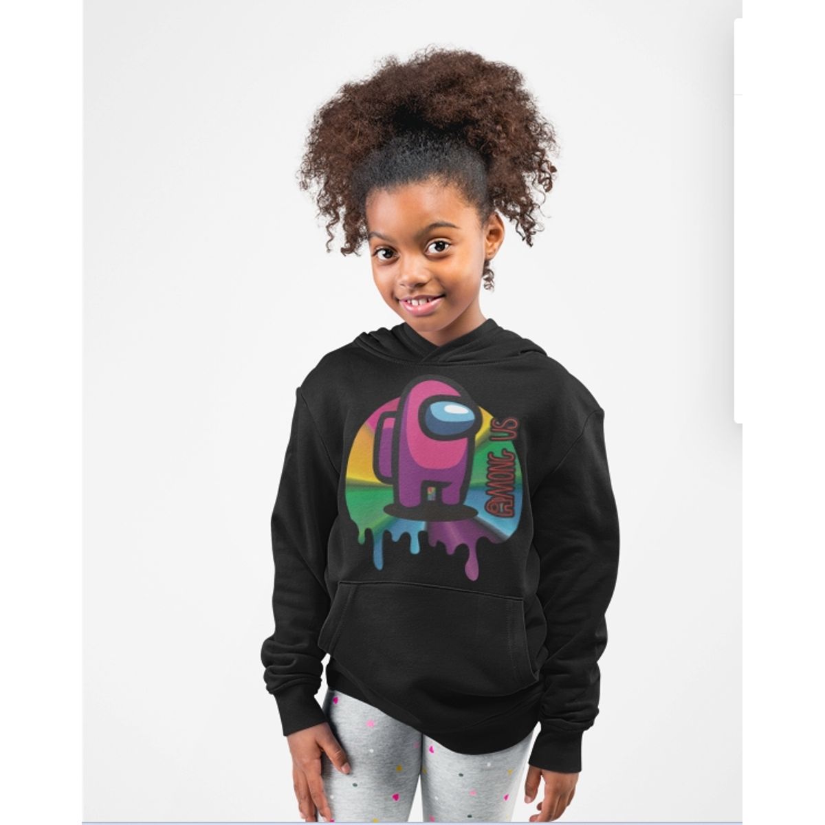 GENERICO - Polerón unisex Amoungs us Estampado