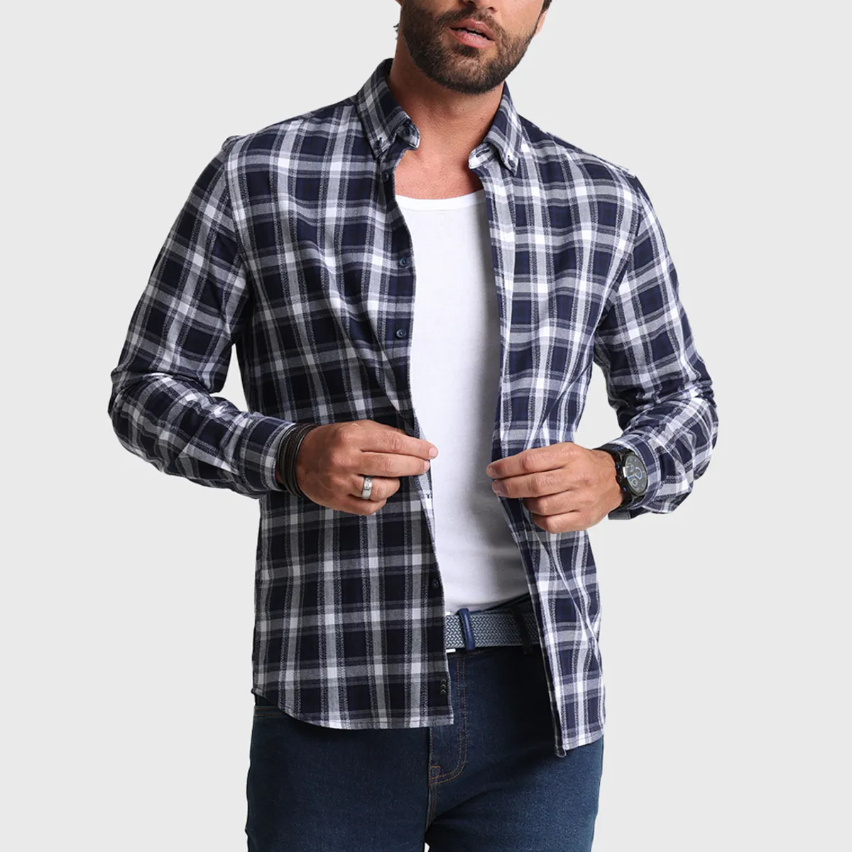 ARROW - Camisa ML Escocesa Arrow ARROW