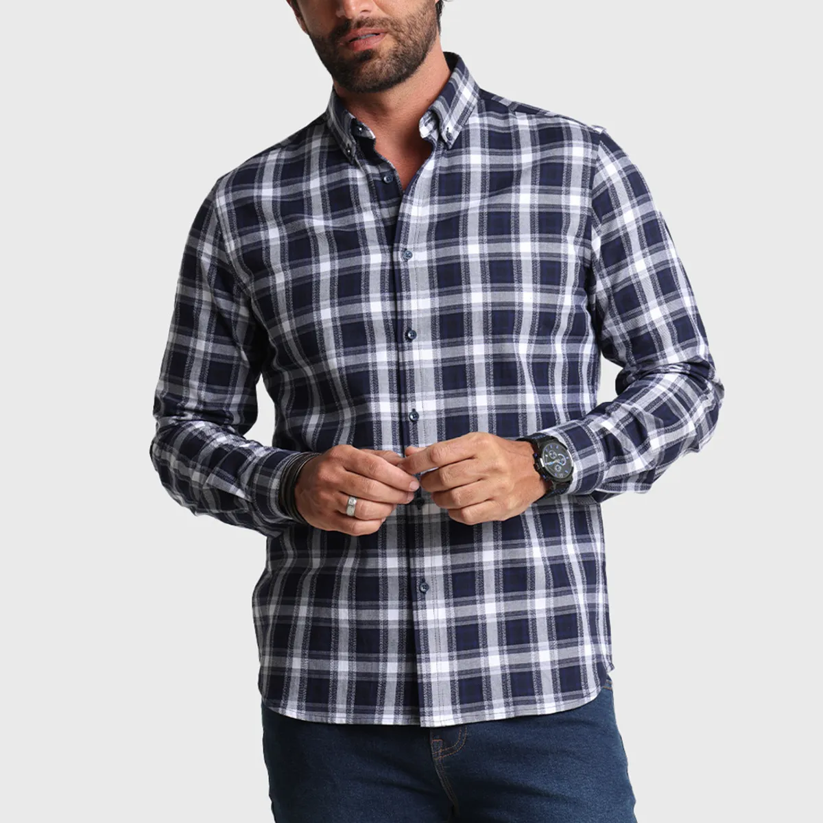 ARROW - Camisa ML Escocesa Arrow ARROW