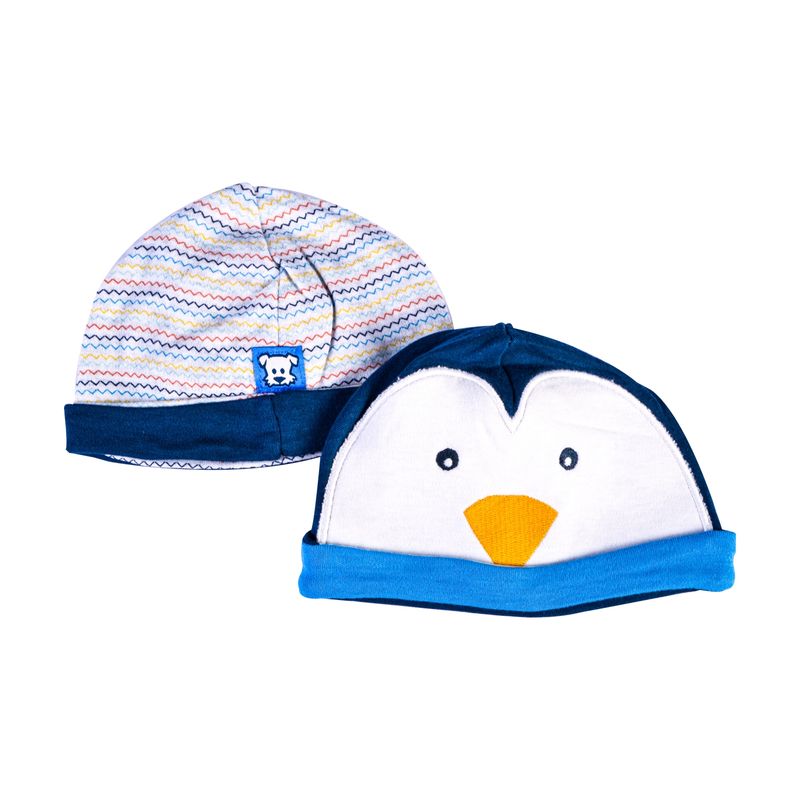 PILLIN - Set 2 Pzas Gorro Bebé Niño Multicolor Pillin PILLIN