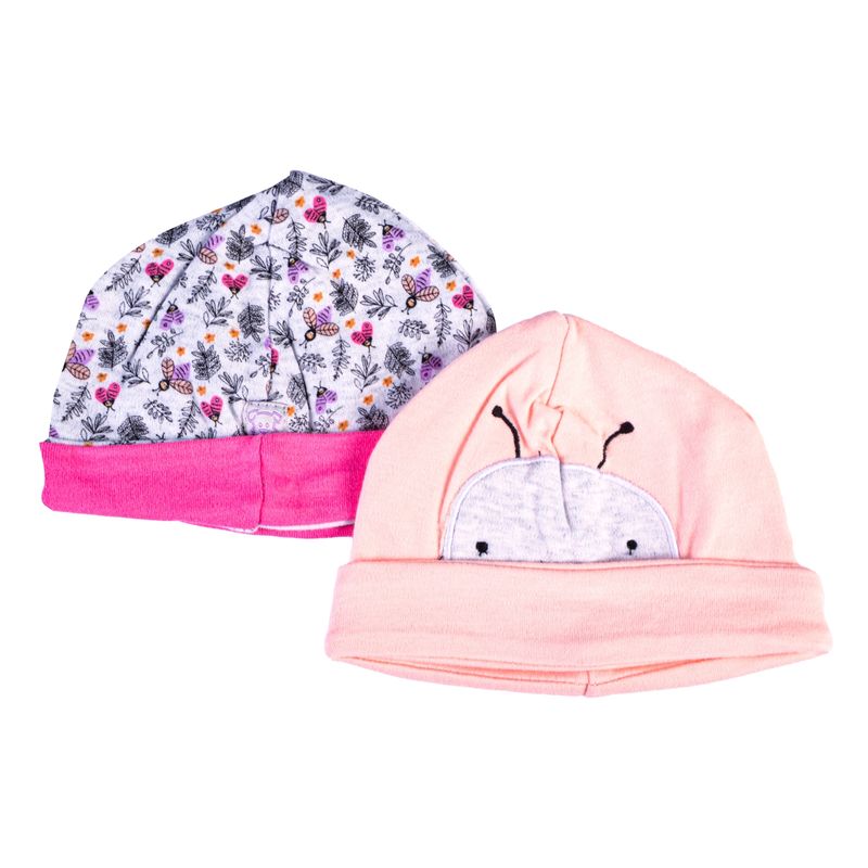 PILLIN - Set 2 Pzas Gorro Bebé Niña Multicolor Pillin PILLIN