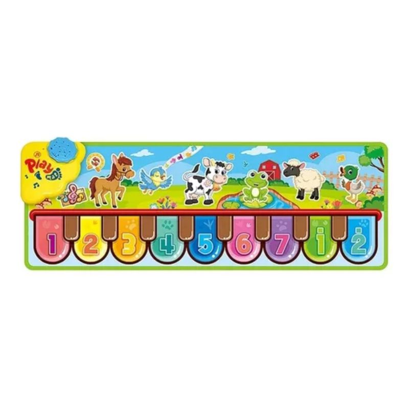 OEM - Alfombra Baile Alfombra Musical Animal Piano Para Niños