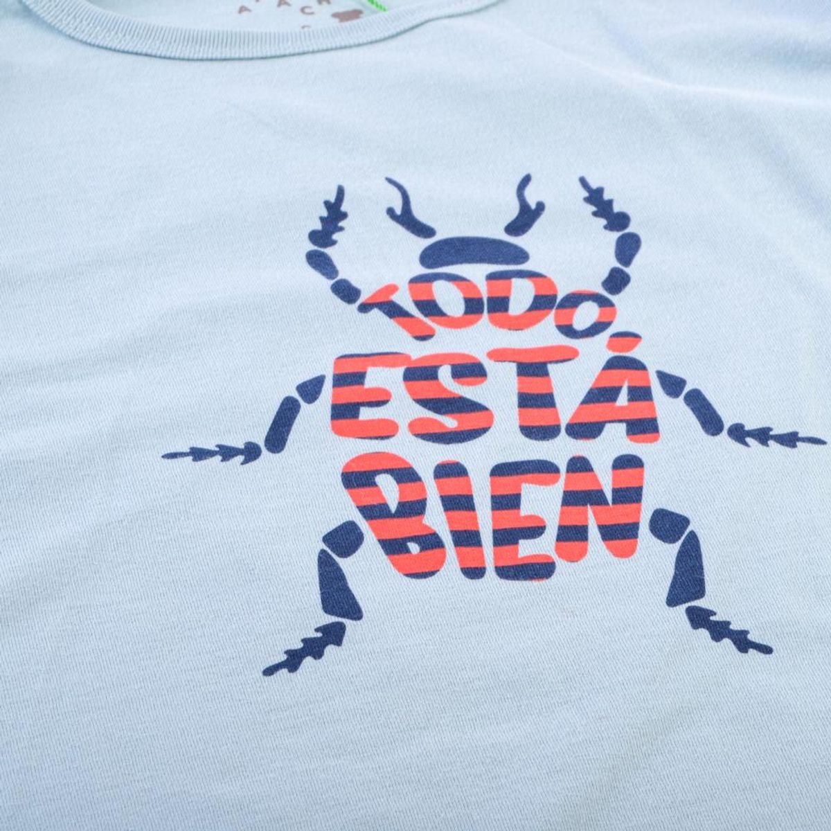 PILLIN - Polera Sustentable Niño Menta Pillin PILLIN