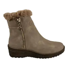 VIA UNO - Botin Color Beige 35 Al 40 Liquidacion 12085401