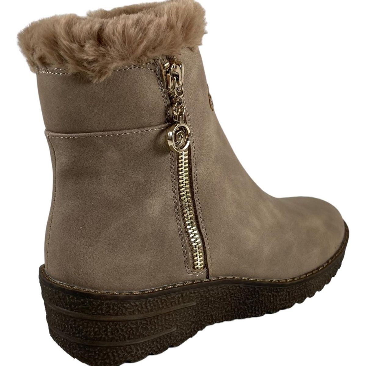 VIA UNO - Botin Via Uno Color Beige 35 Al 40 Liquidacion 12085401