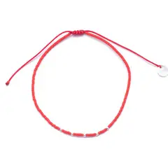 ZAZU - Tobillera Roja-Joyas Zazü