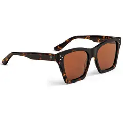 BONOBOSS - Lentes de Sol Cuadrados Bruna Polarizados - Cafe - Talla única