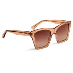 BONOBOSS - Lentes de Sol Cuadrados Bruna Polarizados - Coral - Talla única