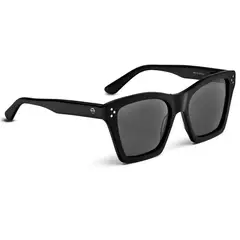 BONOBOSS - Lentes de Sol Cuadrados Bruna Polarizados - Negro - Talla única