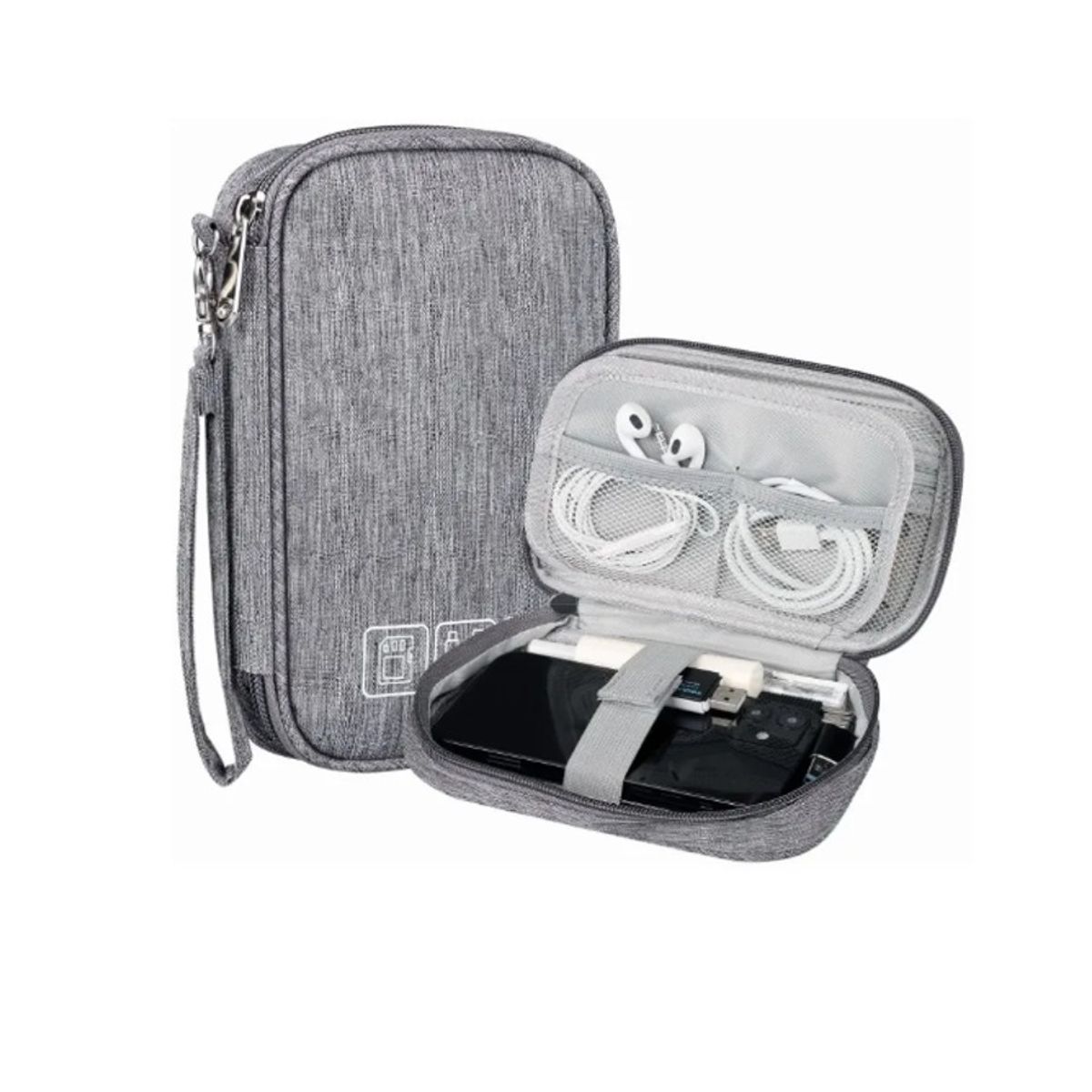 GENERICO - Bolso Estuche Organizador De Cables Usb Accesorios Viaje Impermeable