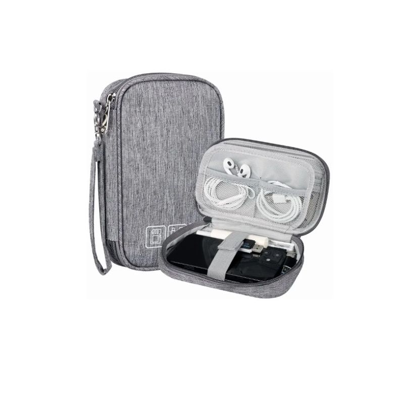 GENERICO - Bolso Estuche Organizador De Cables Usb Accesorios Viaje Impermeable