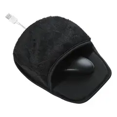 GENERICO - Alfombrilla Mouse Pad Con Calefacción - Negra