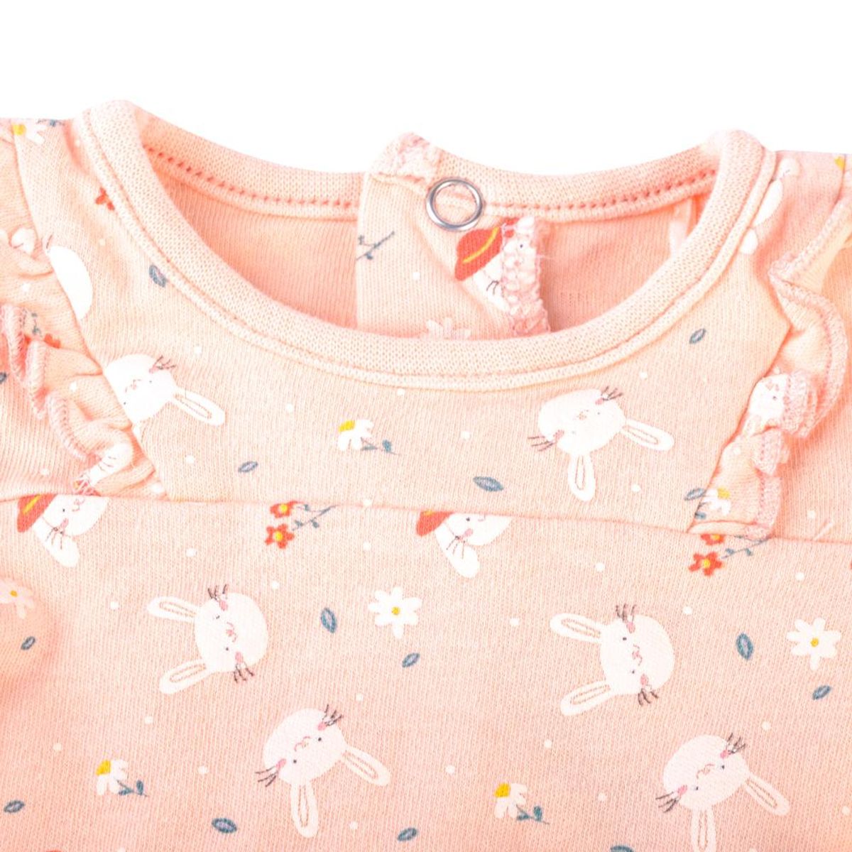 PILLIN - Set 2 Pzas Body Orgánico Manga Larga Bebé Niña Multicolor Pillin PILLIN