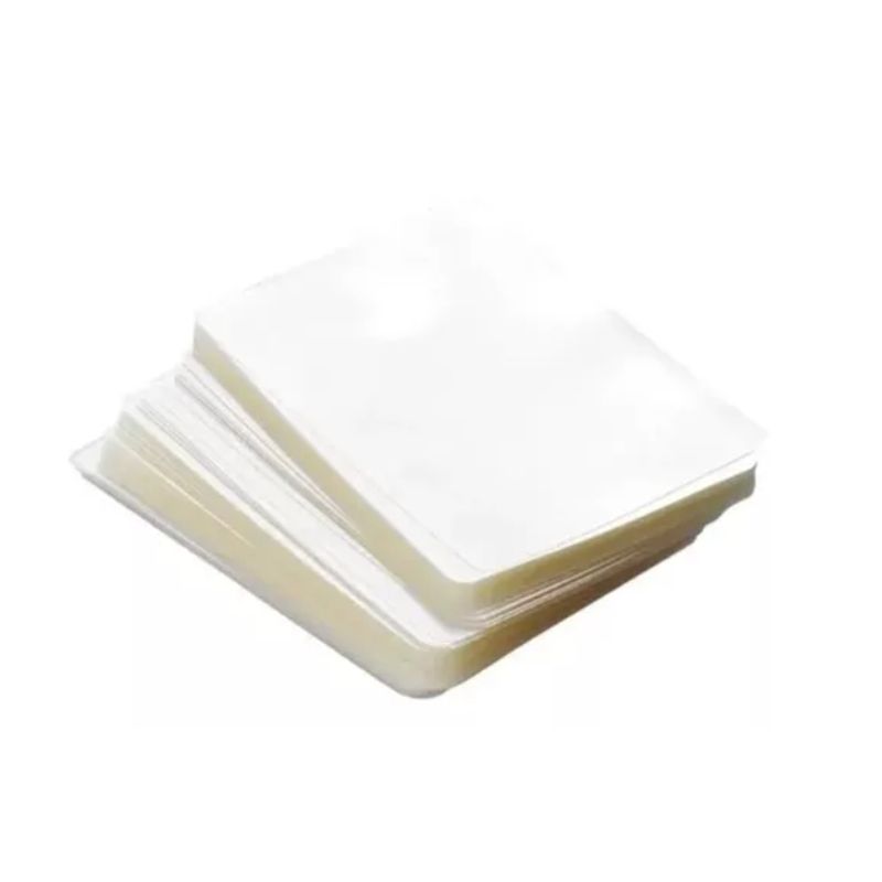GENERICO - Micas 100 Laminas Termolaminado Plastificar Doble Carnet
