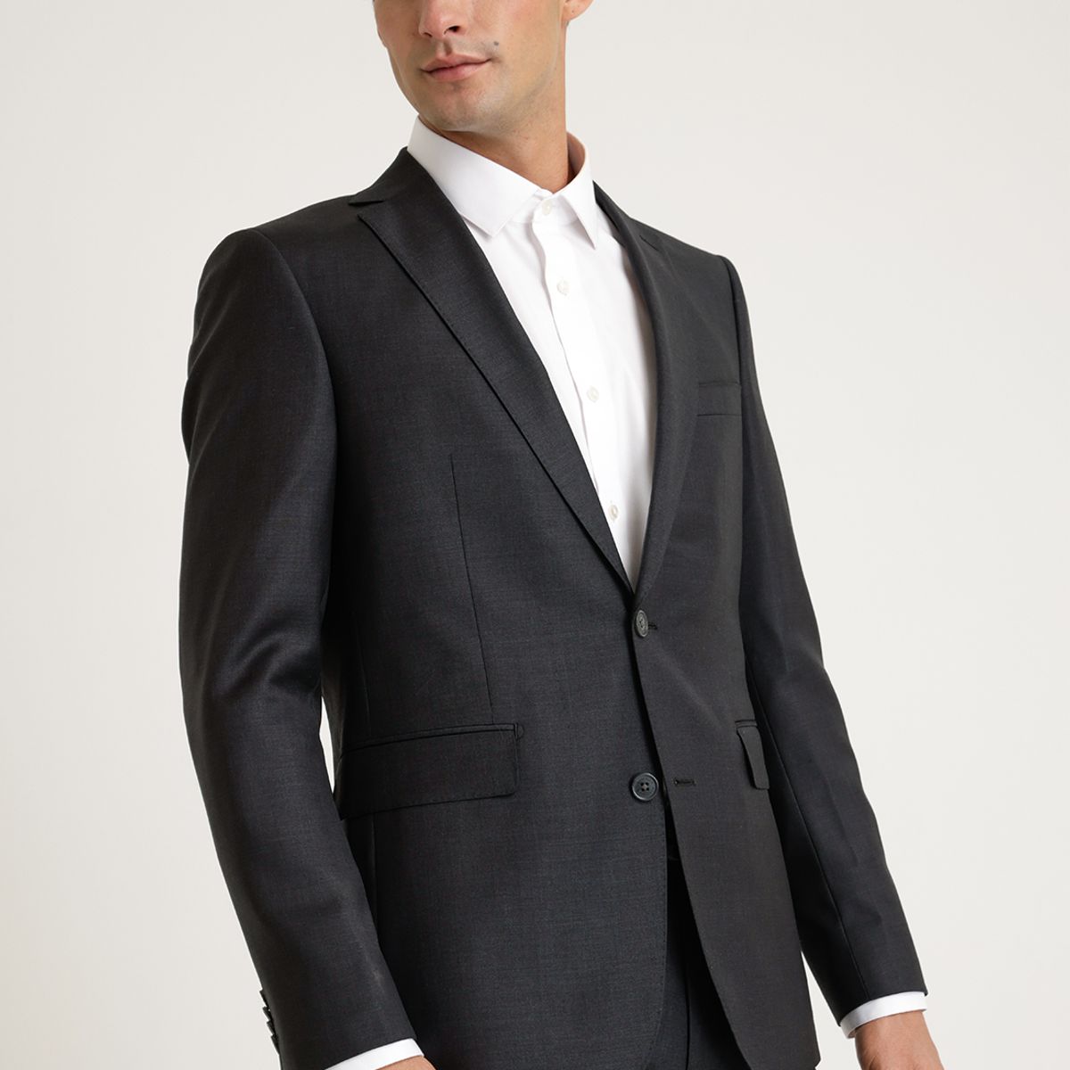 PERRY ELLIS - Chaqueta Formal Suit Separate Lana Marengo
