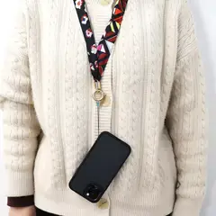 MY MOMI - Collar Cadena Straps colgante para celular