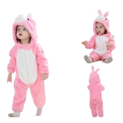 Imagen 2 del producto Pijama Enterito Polar Bebés Conejita Rosada